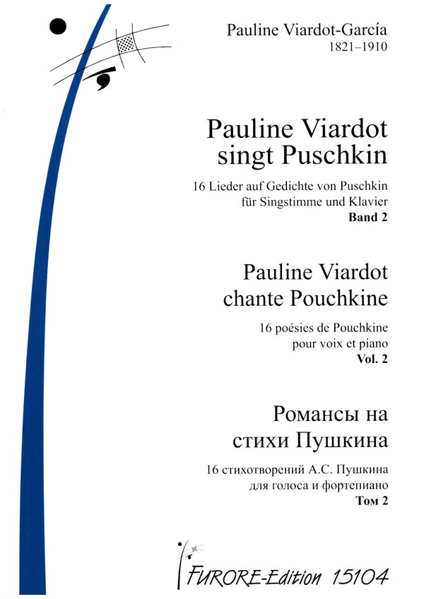 Pauline Viardot singt Puschkin Band 2 (Nr.10-16)