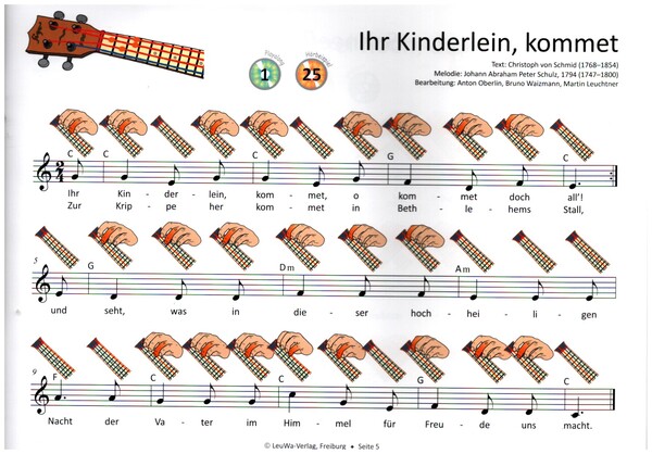 Einfacher geht nicht - 24 Weihnachtslieder (+CD)