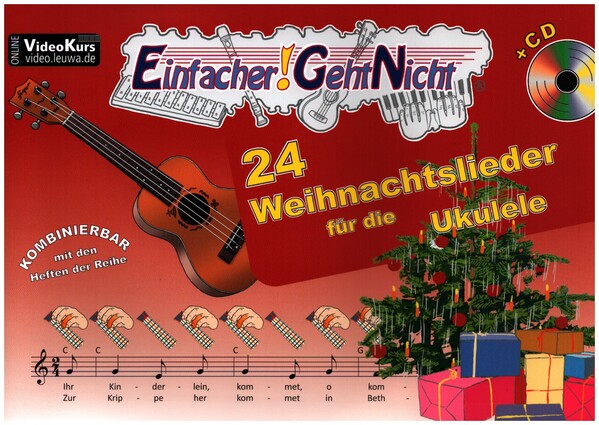 Einfacher geht nicht - 24 Weihnachtslieder (+CD)