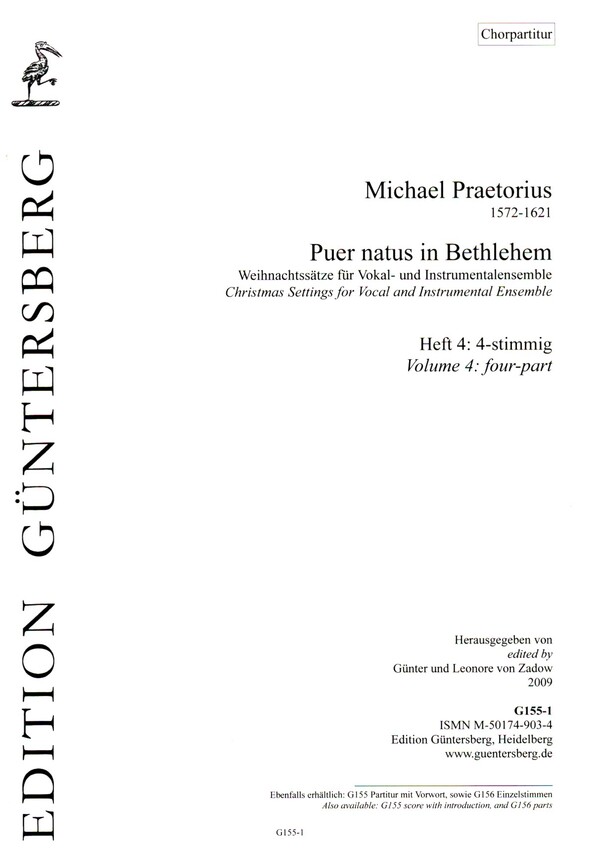 Puer natus in Bethlehem Band 4
