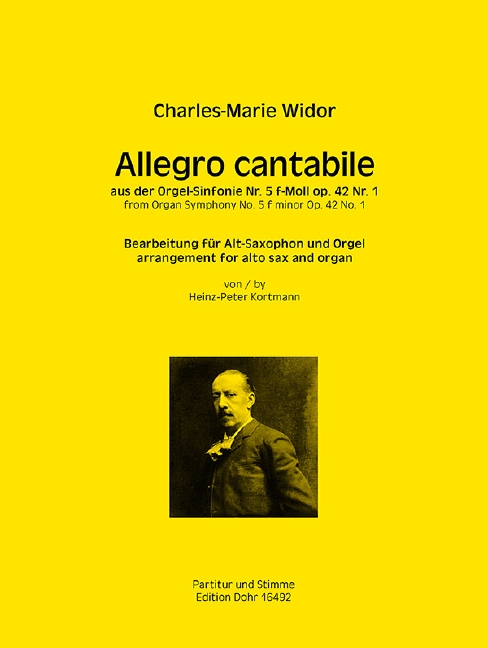 Allegro cantabile aus der Orgel-Sinfonie Nr.5 f-Moll op.42 Nr.1