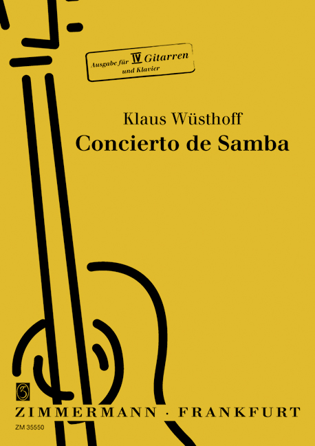 Concierto de Samba für 4 Gitarren