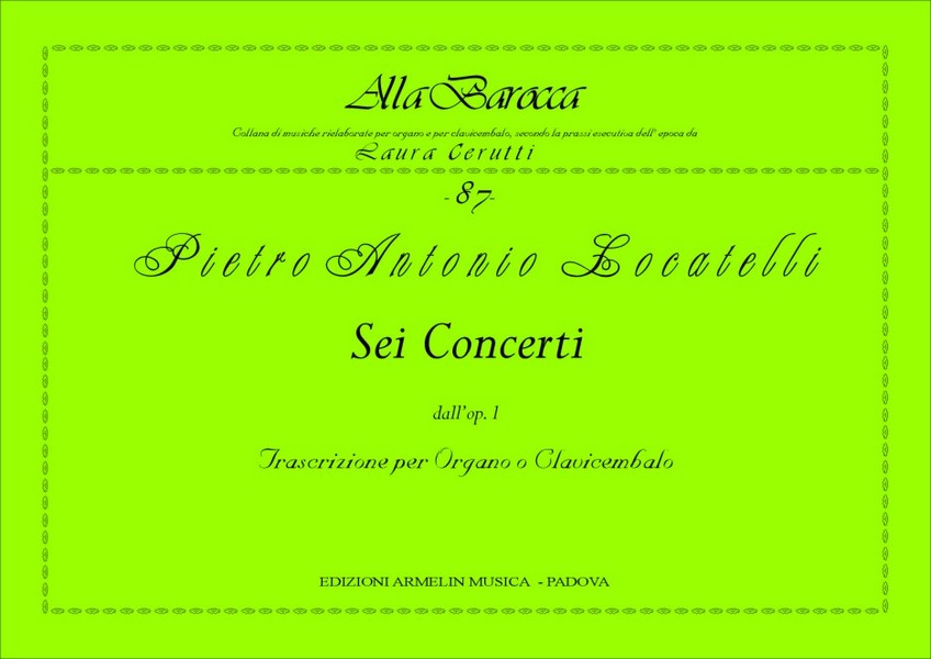 6 concerto dall'op.1