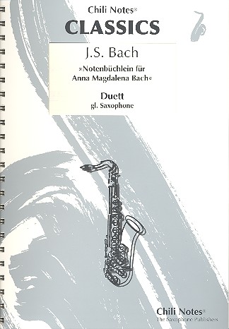 Notenbüchlein für Anna Magdalena Bach