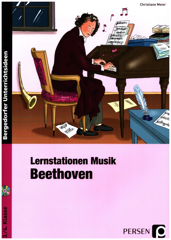 Lernstationen Musik: Beethoven (+CD)