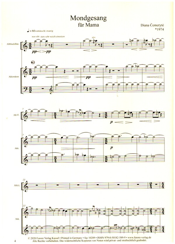 Mondgesang für Mama