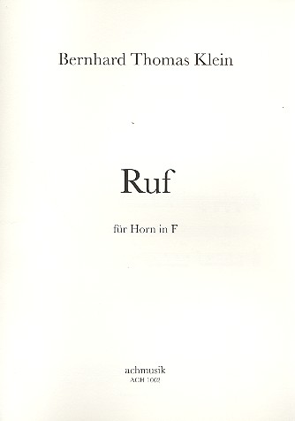 Ruf für Horn in F