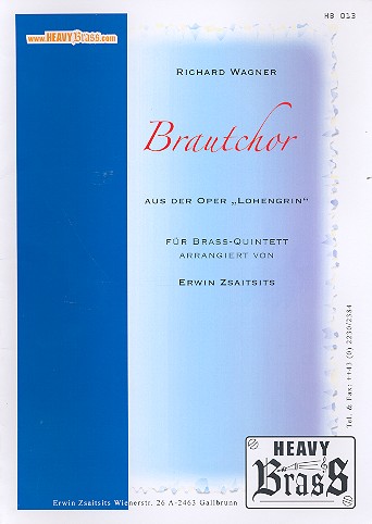 Brautchor für 2 Trompeten, Horn,