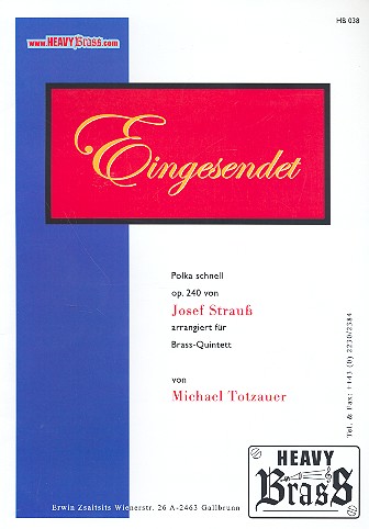Eingesendet op.240 für 2 Trompeten,