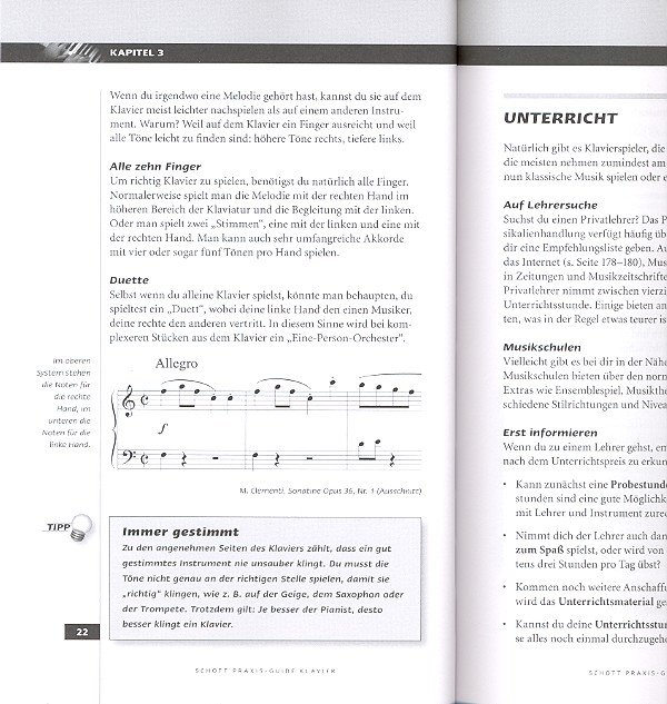 Schott Praxis Guide Klavier