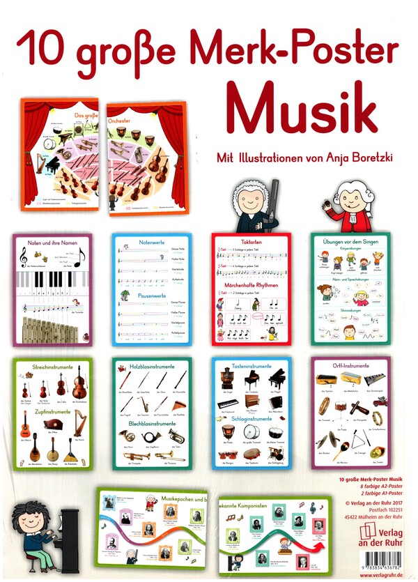 10 große Merk-Poster Musik
