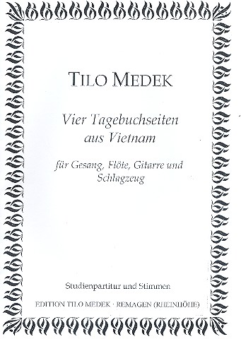 Vier Tagebuchseiten aus Vietnam