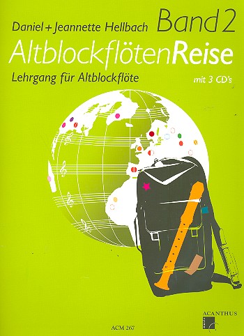 Altblockflötenreise Band 2 (+3 CD's)