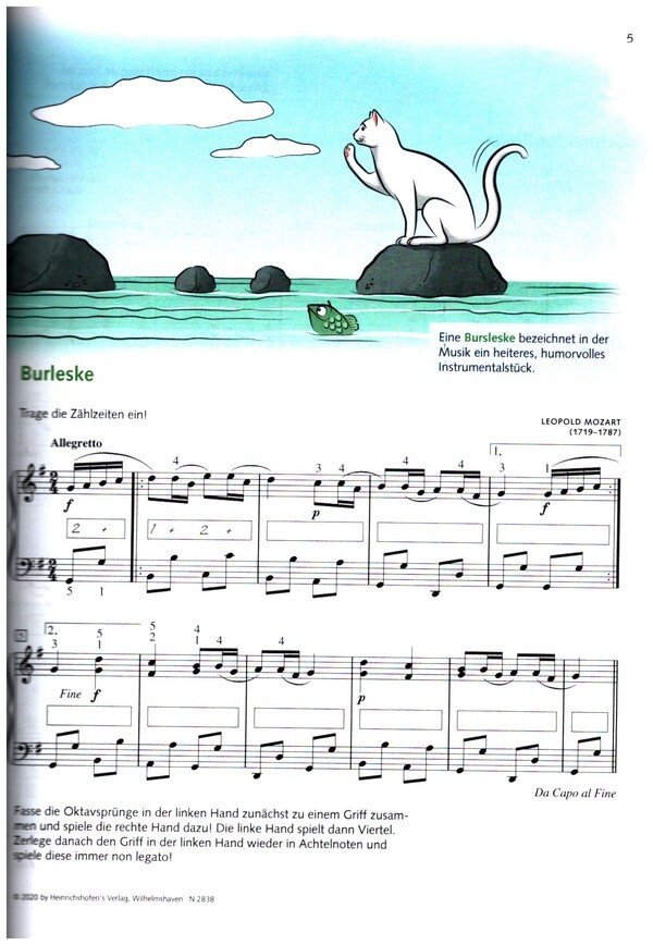 Die neue Klavier-Fibel Band 2