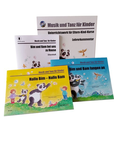 Bim und Bam - Musik und Tanz für Kinder - Komplettpaket Combination