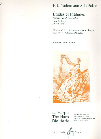Etudes et Préludes vol.3 pour la harpe