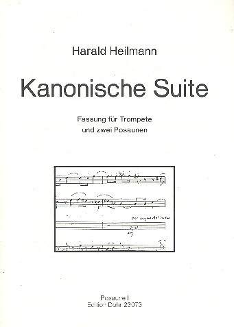Kanonische Suite op.103 für Trompete und