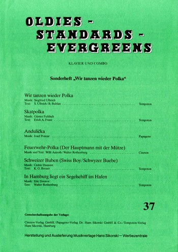 Oldies Standards Evergreens Band 37: