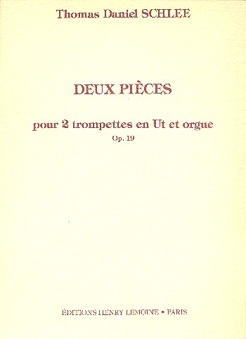 2 Pièces op.19 pour 2 trompettes en ut et