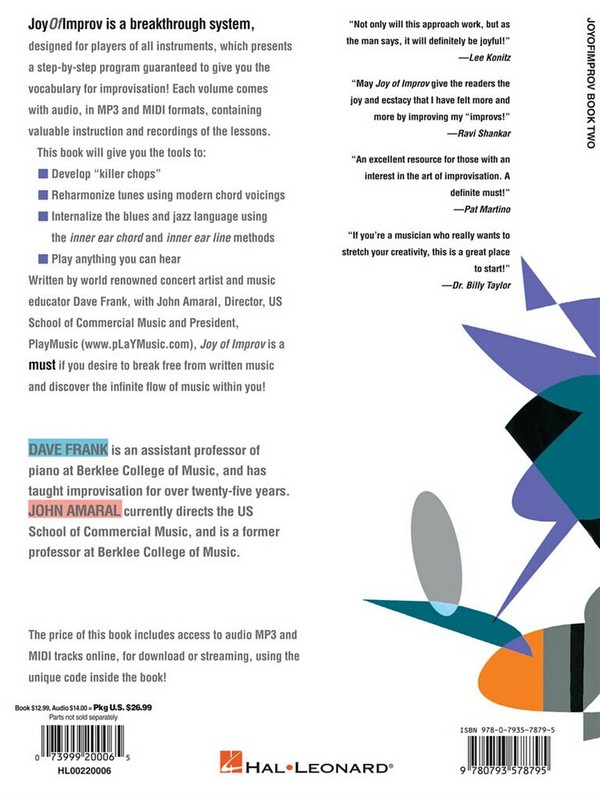 Joy of Improvisation vol.2 (+Online Audio)
