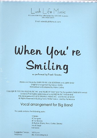 When You're smiling: