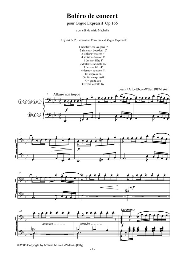 Boléro de concert op.166