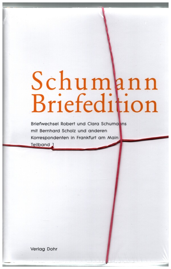 Schumann-Briefedition Serie 2 Band 16