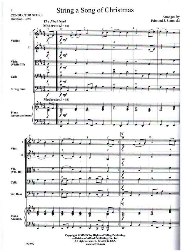 String a Song of Christmas