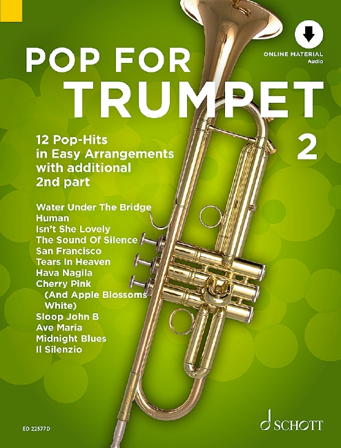 Pop for Trumpet Band 2 (+Online Audio)