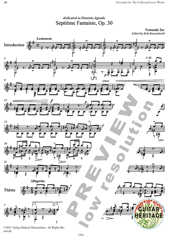 The Collected Guitar Works vol.7 op.30-40