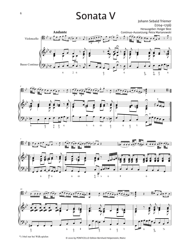 Sonate B-Dur op.1,5