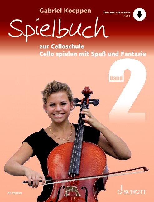 Cello spielen mit Spaß und Fantasie Band 2 - Spielbuch (+Online Audio)