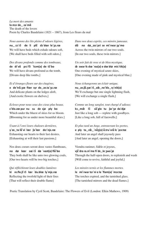 Andrew Jacobsen, La Mort Des Amants
