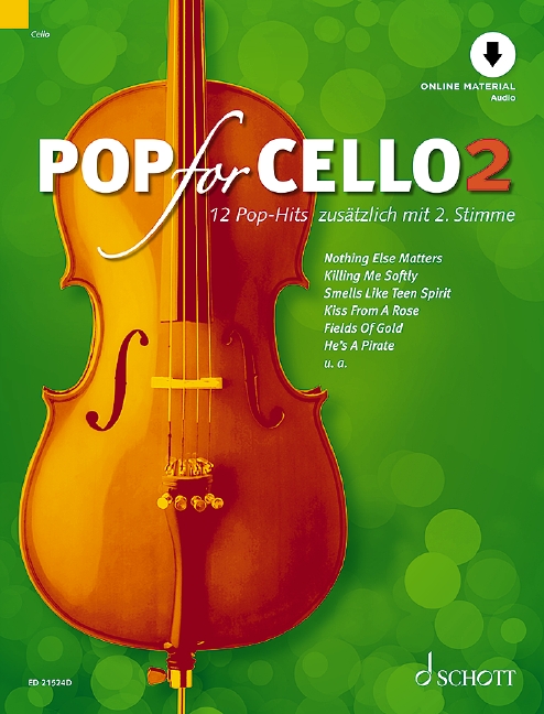 Pop for Cello vol.2 (+Online Audio)