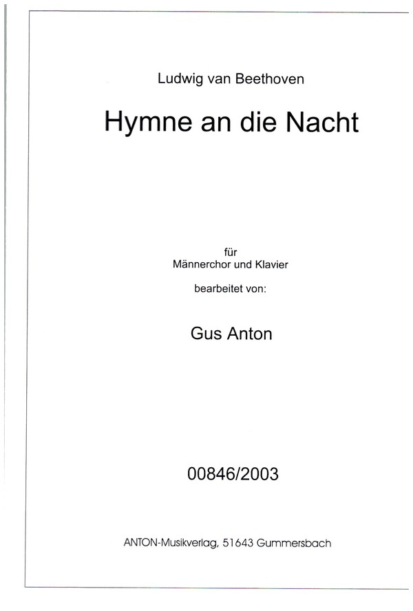 Hymne an die Nacht