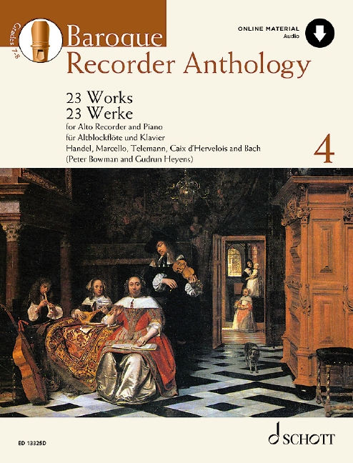 Baroque Recorder Anthology vol.4 (+Online Audio)