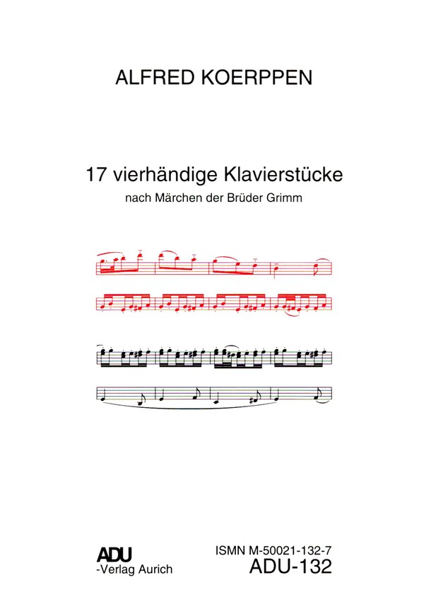 17 vierhändige Klavierstücke nach Märchen der Brüder Grimm