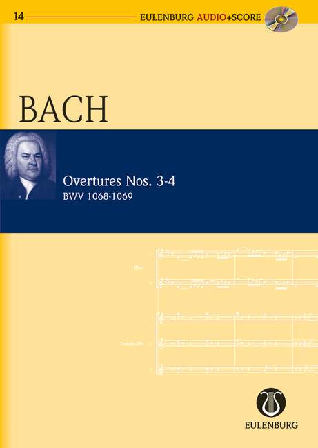 Ouvertüren Nr.3-4 BWV1068-1069 (+CD)