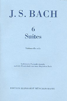 6 Suiten für Violoncello solo
