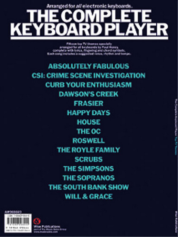 Top TV Themes: for keyboard