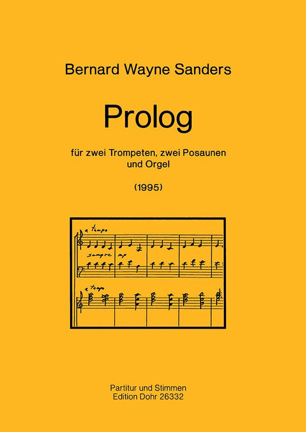 Prolog für 2 Trompeten, 2 Posaunen