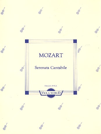 Serenata Cantabile KV285
