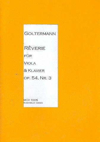 Reverie op.54,3 für Viola