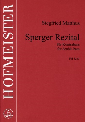 Sperger Rezital für Kontrabass