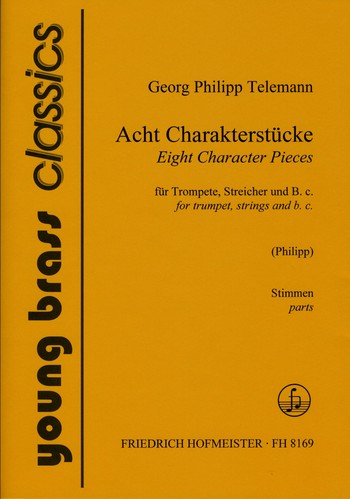 8 Charakterstücke für Trompete,