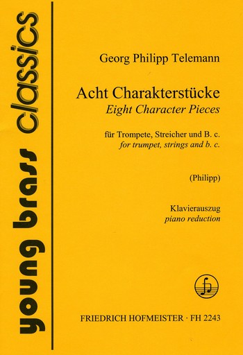8 Charakterstücke für Trompete, Streicher