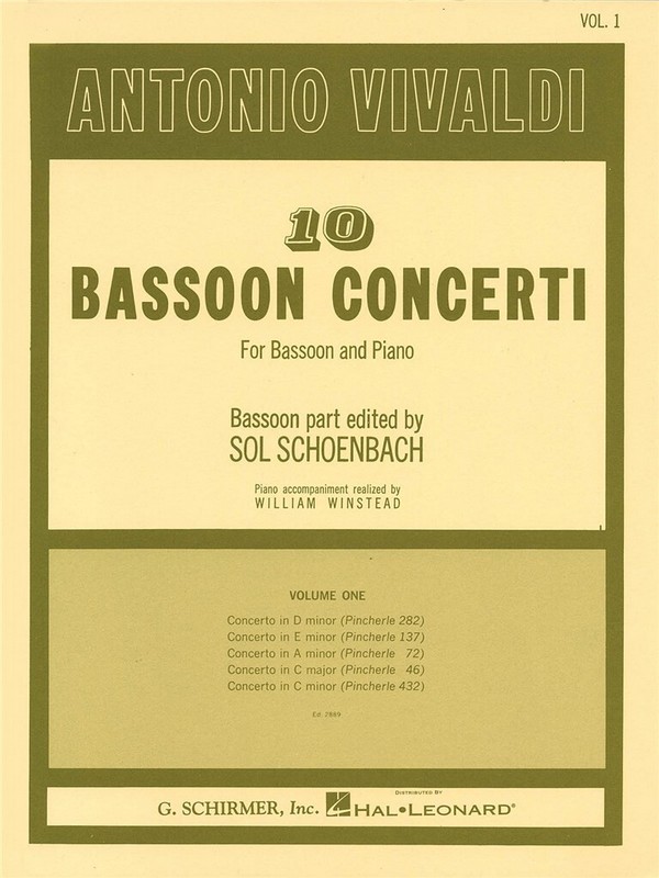10 Bassoon Concerti