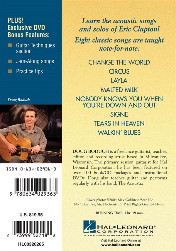 Eric Clapton Acoustic classics DVD-Video