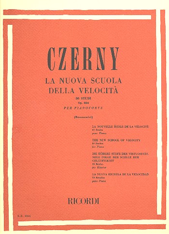 La nuova scuola della velocita op.834