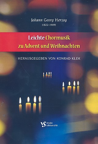 Leichte Chormusik zu Advent und Weihnachten